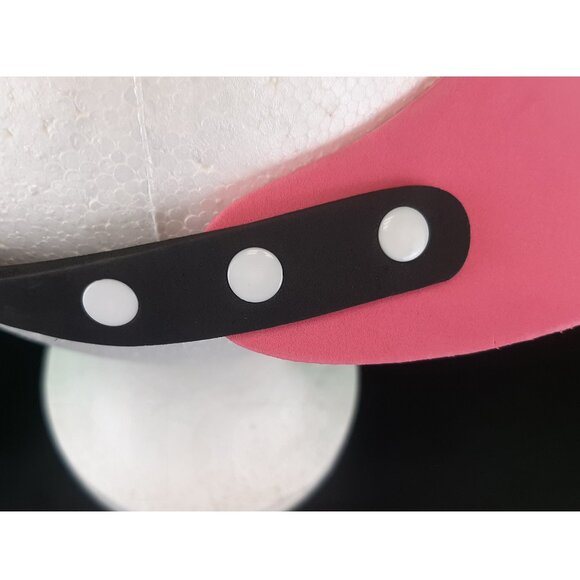 Vintage Flamingo Hilton Las Vegas Pink Sun Visor foam Hat One Size fit most OSFM - Picture 4 of 5